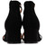 Solesister Gema Mid Heel Sandals - GEMABK