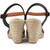 V.Gan Vegan Rhubarb Espadrille Sandals - RHUBBK