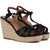 Solesister Desri Espadrille Wedge Sandals - DESRIBK