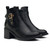 Solesister Pearl Heel Boots - PEARLBK