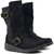 Solesister Mace Wide Fit Boots - WFMACEBK