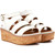 Fitflop Eloise Strappy Wedge Sandals - CORKSTWH