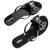 Melissa Harmonic Fab Bow Sandals - HARMFBBK