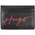Hugo Handwritten Card Card Holder - HU6982BK