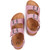 Sole Onyx Footbed Sandals - ONYXLAVS