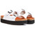 V.Gan Vegan Plum Footbed Sandals - PLUMWH