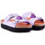V.Gan Vegan Plum Footbed Sandals - PLUMLILA