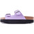 V.Gan Vegan Plum Footbed Sandals - PLUMLILA