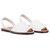 Sole Toucan Leather Menorcan Sandals - TOUCANWH