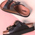 V.Gan Vegan Plum Footbed Sandals - PLUMBK