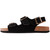 Sole Oxley Footbed Sandals - OXLEYBKS