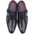 Silver Street London Bourne Monk Shoe - M-M566BK