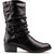 Marco Tozzi Ruched Western Boots - M25316BK