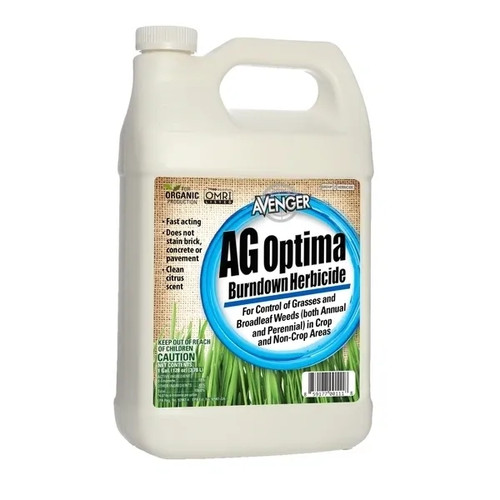 Avenger AG Optima Organic Burndown Herbicide Concentrate 1 Gallon