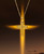 Faith Cross - 18k Gold/Pure .925 Sterling Silver
