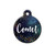 Galaxy,Space Pet Tag, Round, Front | Blue Fox Gifts