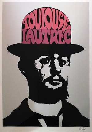 TOULOUSE LAUTREC BY PETER MAX