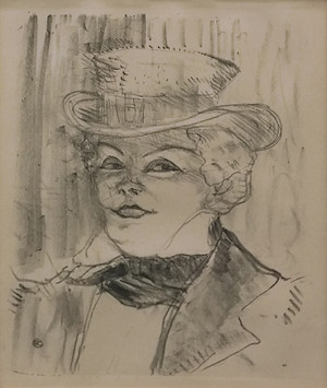 MADAME REJANE BY HENRY DE TOULOUSE LAUTREC