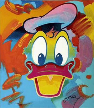 DONALD DUCK BY PETER MAX