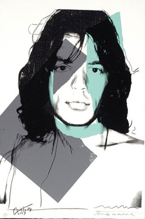 MICK JAGGER FS II.138 BY ANDY WARHOL