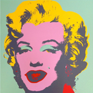 MARILYN MONROE 11.23 BY ANDY WARHOL FOR SUNDAY B. MORNING