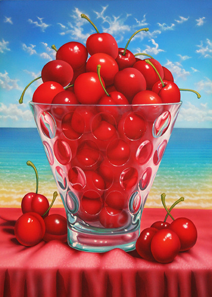 CHERRIES AT THE BEACH BY DAN MEYER