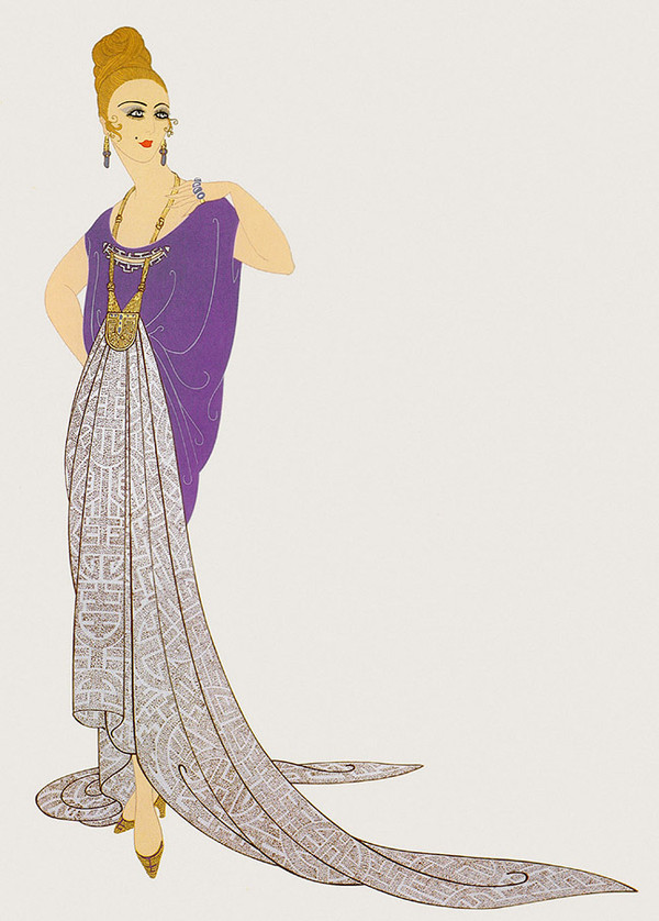 AT THE BALL BY ERTE