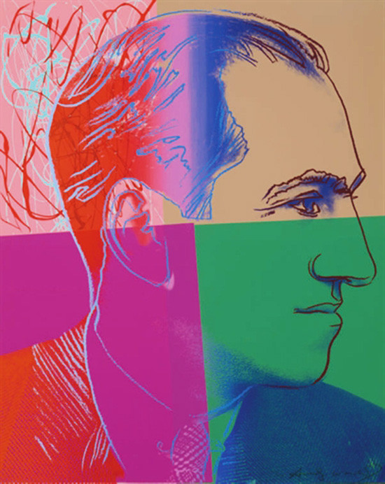 GEORGE GERSHWIN FS II.231 BY ANDY WARHOL