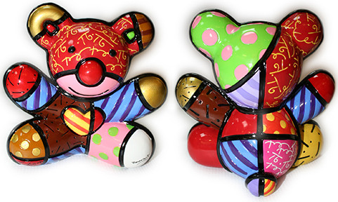 LOVE BEAR BY ROMERO BRITTO