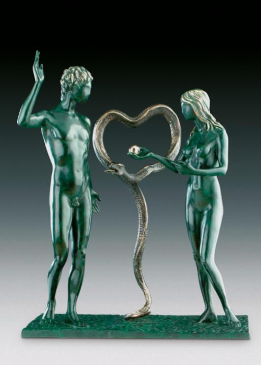 ADAM AND EVE BY SALVADOR DALI