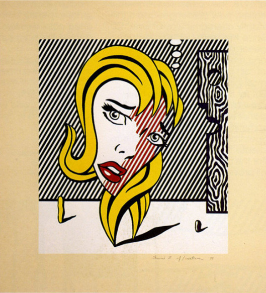 BLONDE (SURREALIST SERIES) BY ROY LICHTENSTEIN