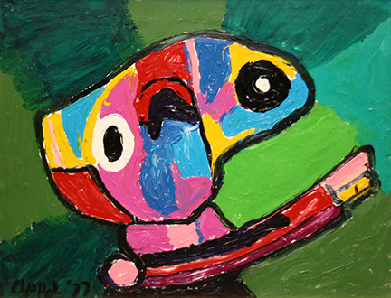 UNTITLED BY KAREL APPEL - GRUN ART