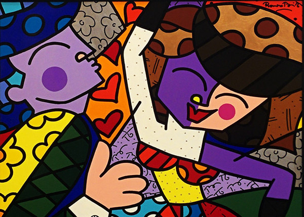 NEVER ENDS BY ROMERO BRITTO