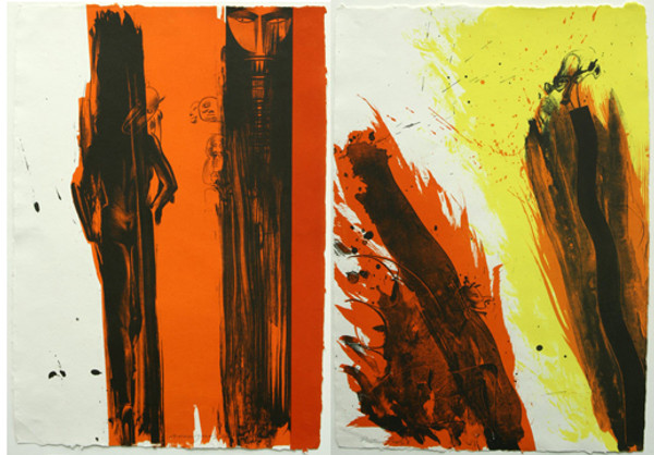 TOTEM DIPTYCH BY ALLEN JONES