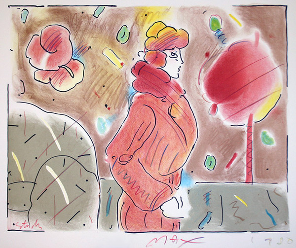 IN HIS GARDEN BY PETER MAX