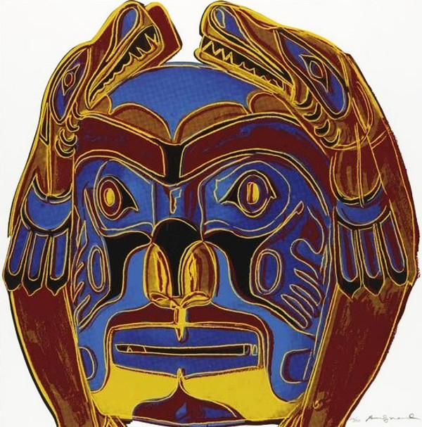 NORTHWEST COAST MASK FS II.380 BY ANDY WARHOL