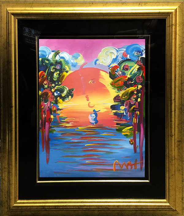 BETTER WORLD III (TODAY) BY PETER MAX - GRUN ART