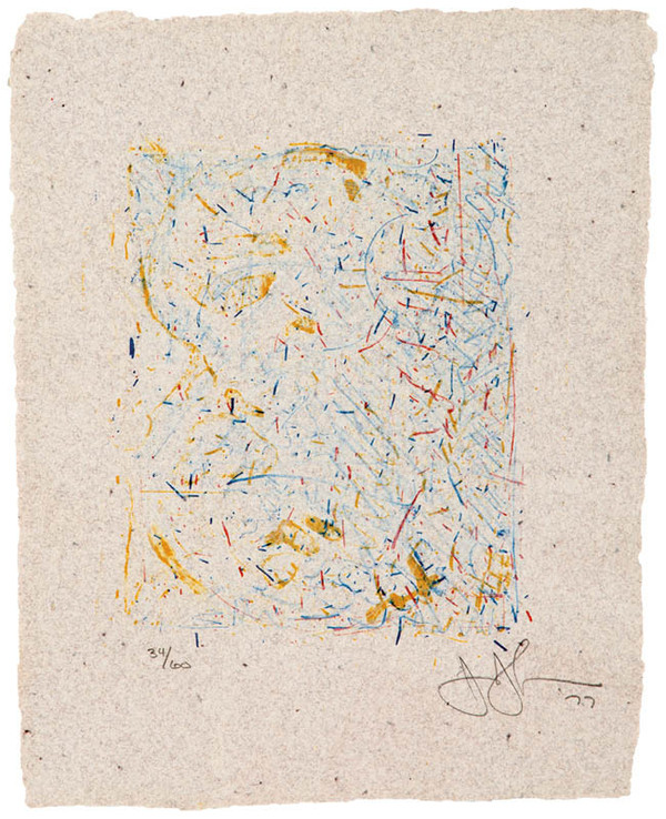 0 THROUGH 9 BY JASPER JOHNS