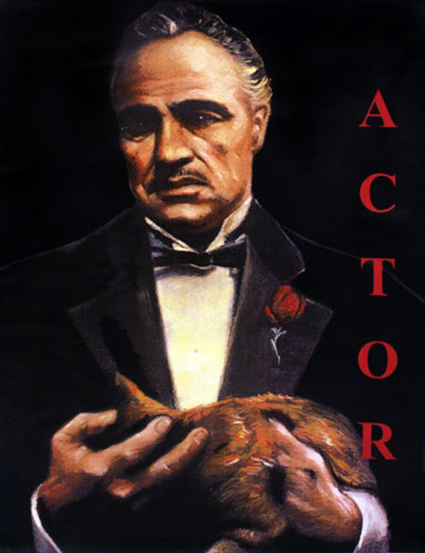 MARLON BRANDO - THE ACTOR BY STEVE KAUFMAN