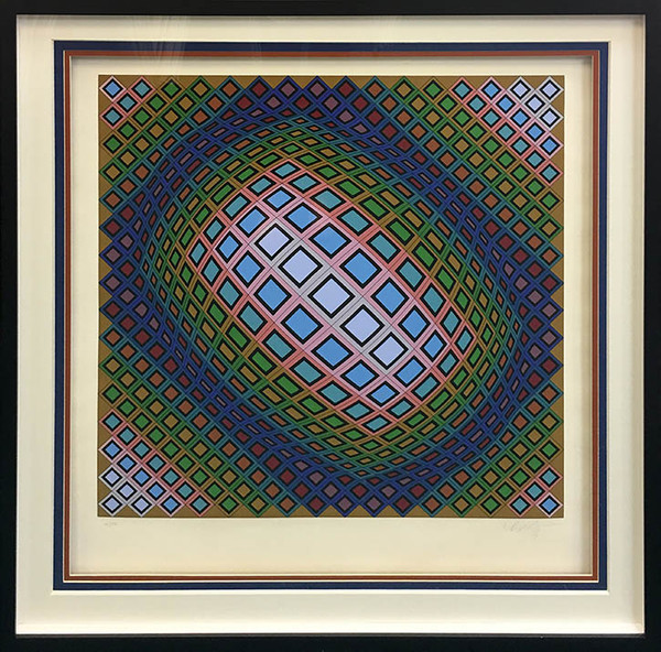 COMPOSITION BY VICTOR VASARELY