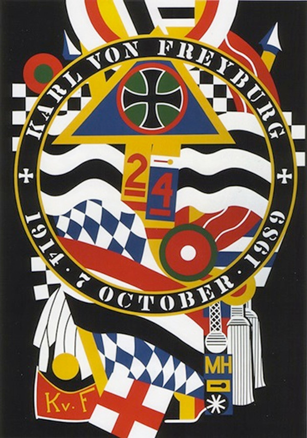 THE HARTLEY ELEGIES - KvF I BY ROBERT INDIANA