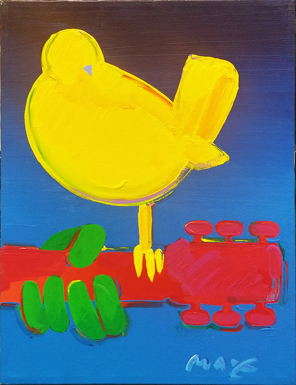 WOODSTOCK (YELLOW BIRD) BY PETER MAX - GRUN ART