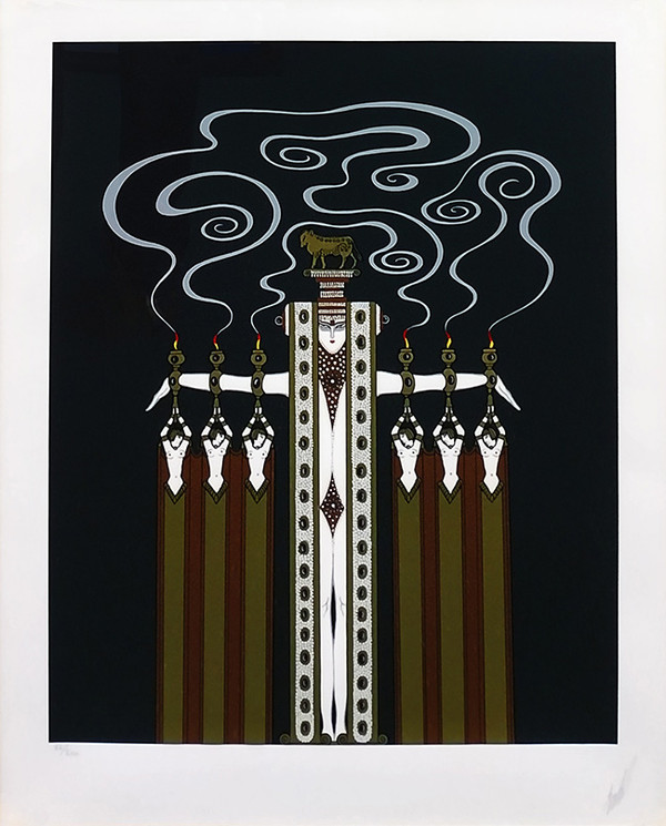 THE GOLDEN CALF BY ERTE