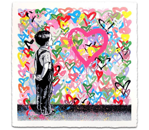 WITH ALL MY LOVE BY MR. BRAINWASH