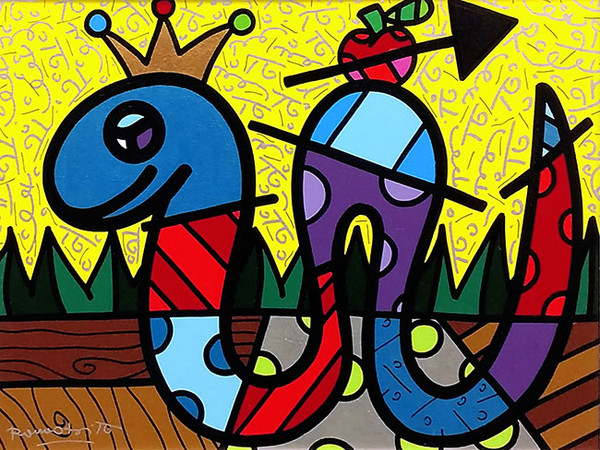 TEMPTATION BY ROMERO BRITTO