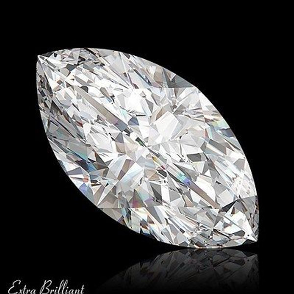 GIA Certified 2.01 Carat Marquise Diamond D Color VS2 Clarity Excellent Investment