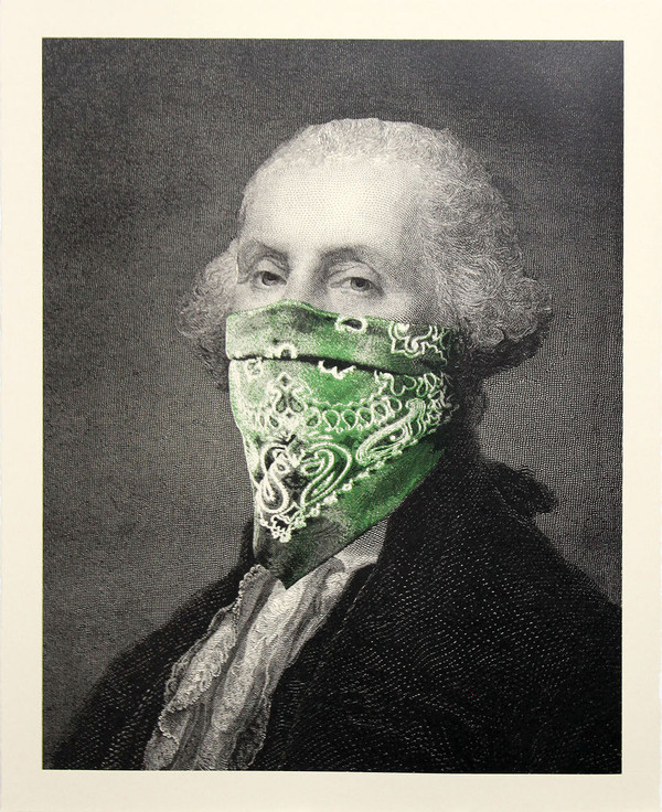 PRESIDENT'S DAY (BANDANA) BY MR. BRAINWASH