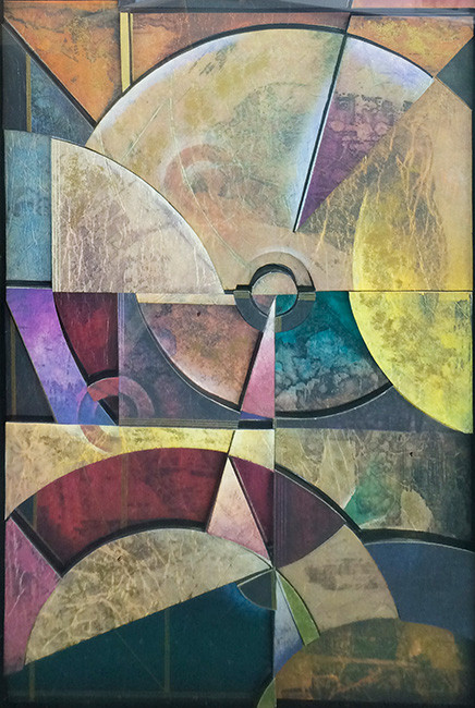ABSTRACT BY RICHARD HALL - GRUN ART