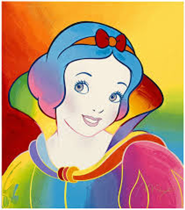 SNOW WHITE BY PETER MAX