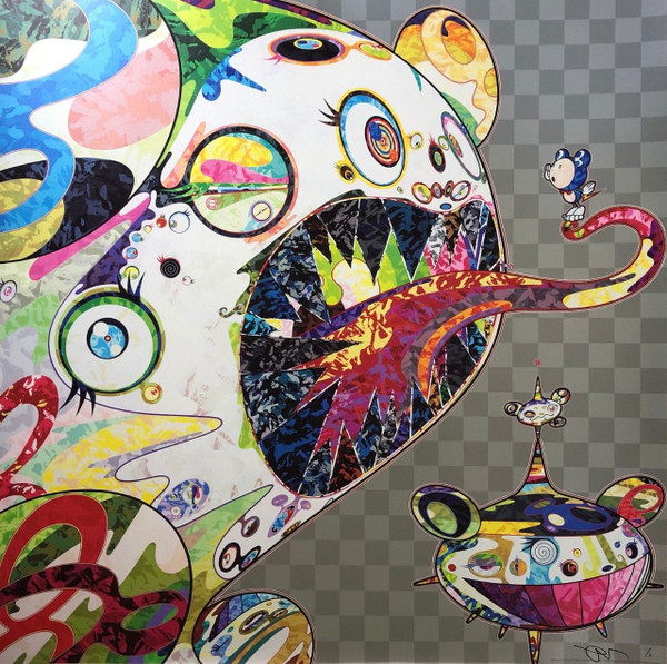 HOMAGE TO FRANCIS BACON (SET OF 2) BY TAKASHI MURAKAMI